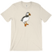 Bella + Canvas Men's Puffin Coloring Book Graphic T-Shirt