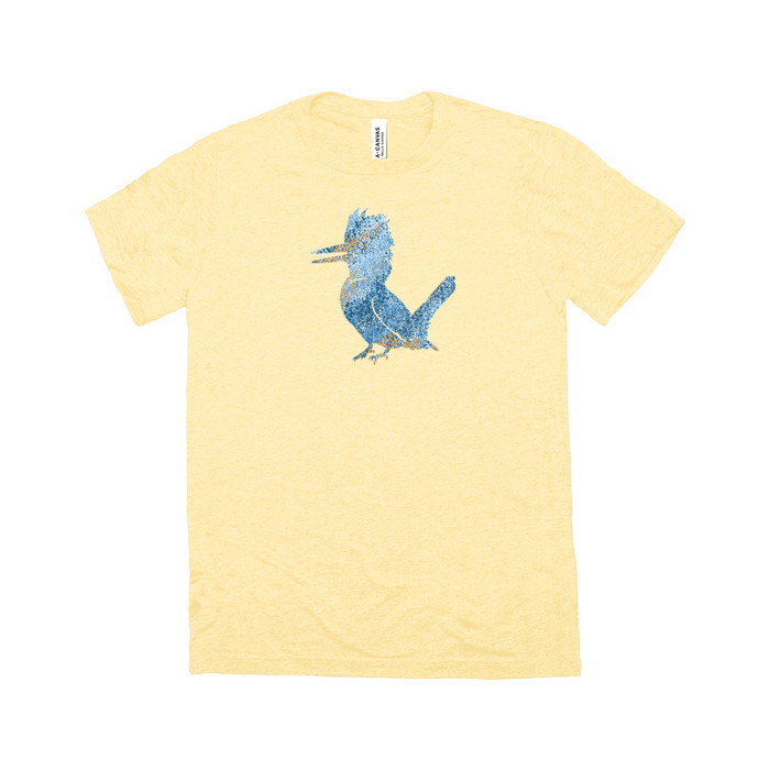 Bella + Canvas Women's Box Cut Kingfisher Spatter Graphic T-Shirt