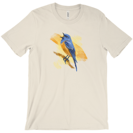 Bella + Canvas Men's Painted Bluebird Graphic T-Shirt