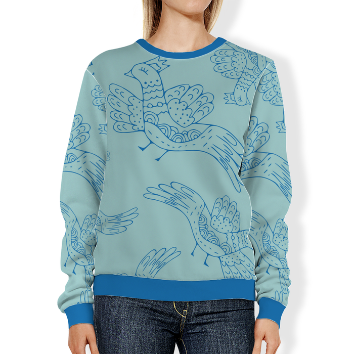 Woman's Mexican Songbird Crewneck Sweatshirt