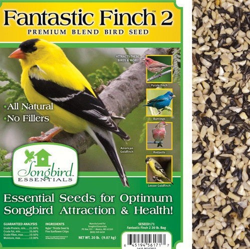 5 LB Fantastic Finch 2 Premium Bird Seed